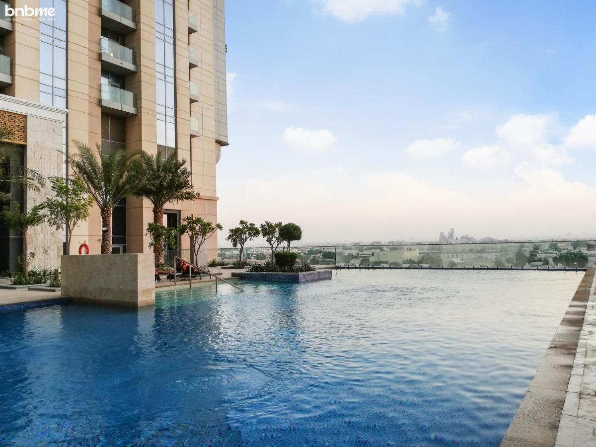 Bnbmehomes - Luxury 2B Apt - Al Habtoor - Amna Tower - 5044 Дубай Экстерьер фото